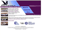Desktop Screenshot of businessaircraftleasing.net