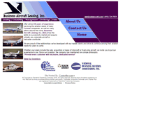 Tablet Screenshot of businessaircraftleasing.net
